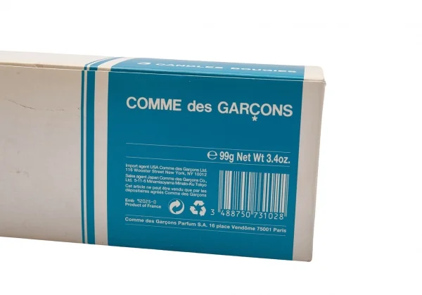 コムデギャルソンCOMME des GARCONS BOUGIE アロマキャンドル 白 (K