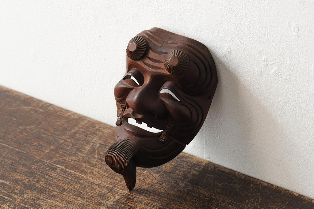 公式】アンティーク家具ラフジュ工房商品詳細ページ骨董 在銘 古い木彫