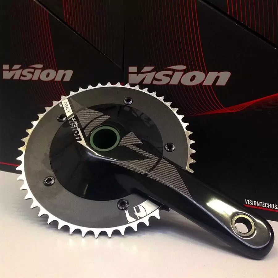 Crankset vision track 1x bb386evo Crankset Vision TRACK 1x BB386EVO -