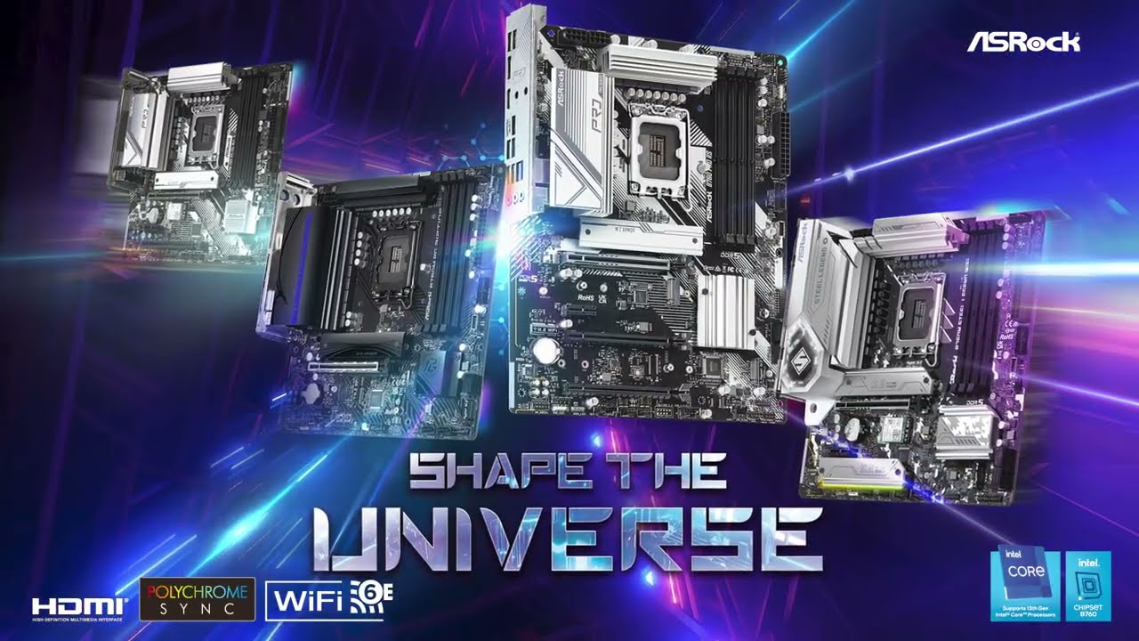 CPU Intel i5 14600kf + Asrock b760m pro rs ASRock > B760M Pro RS/D4