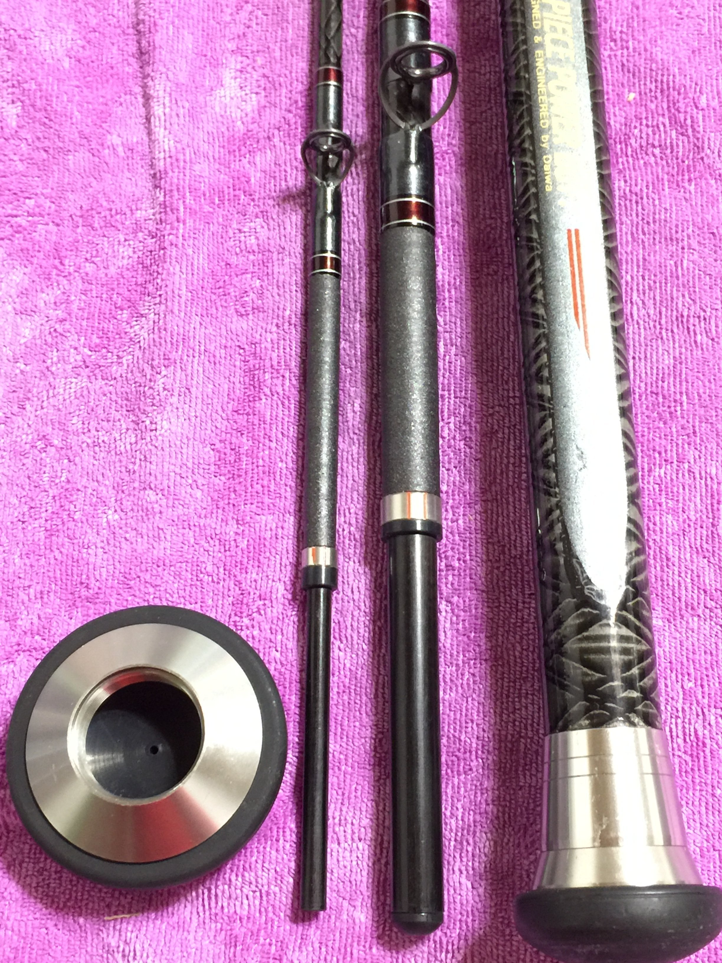 日本製DAIWA TOURNAMENT 劍崎剣崎30號270 九尺並繼船竿碼頭竿班竿烏鰡