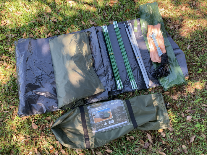 MIL-TEC 3人用トンネルテントをポチ。│酔いどれ火まみれ備忘録。