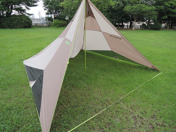 新品未使用KELTY MIRADA TARP ケルティ ミラダタープ ハイエースと共に