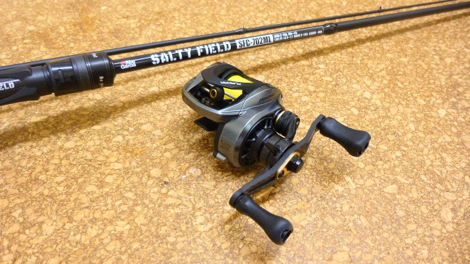 中華ベイトフィネスリールとアブの激安ロッド購入で黒鯛釣りのピースが