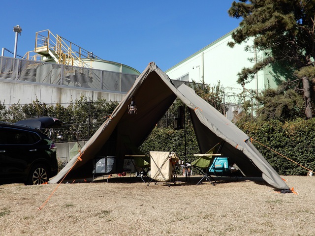 デイキャンプが楽しくないわけがない:ヘキサライト エレメント 6Pの