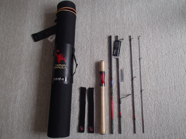 shinの釣行記:ドリームツアーエディション（2651F-5）の携行性