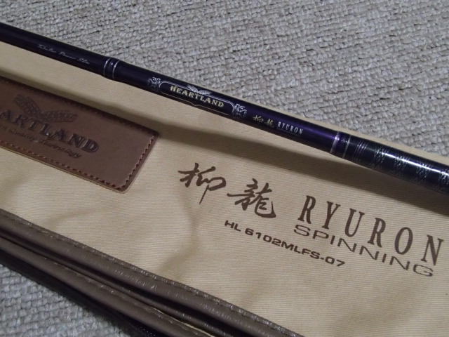shinの釣行記:初めてのハートランドロッド（6102MLFS-07）