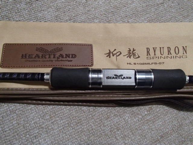 shinの釣行記:初めてのハートランドロッド（6102MLFS-07）