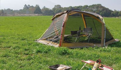 アウトドア派でもないのにキャンプ好き:廃番品 スノーピーク リビング