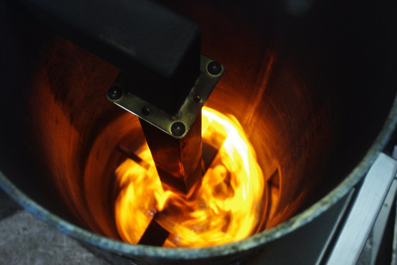 今年からキャンプしてみよっと since2007:自作 廃油ストーブ