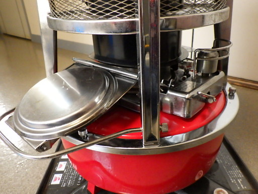 どこまで行くのか 我がキャンプ:赤フジカのレストア完了、初点火です