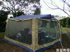 美富寿屋の野遊び三昧:レニアススクリーンメッシュタープセット