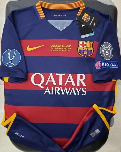 FCバルセロナ（H）UEFA SUPER CUP 2015 メッシ＃10