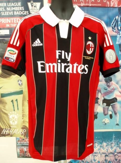 ACミラン（H）12/13選手支給TECH-FIT バロテッリ＃45 - DON VALON