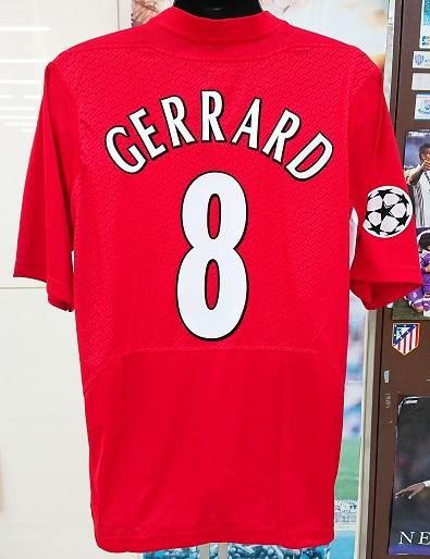 リバプール（H）04/05 CL FINAL 優勝！ ジェラード＃8