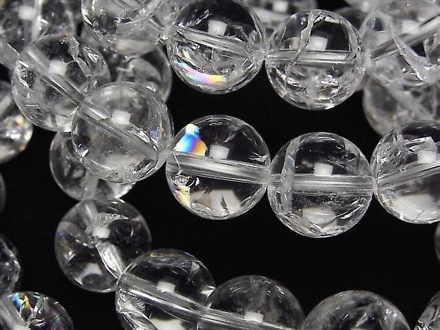 ブラジル産レインボークリスタル（アイリスクォーツ） ラウンド12mm