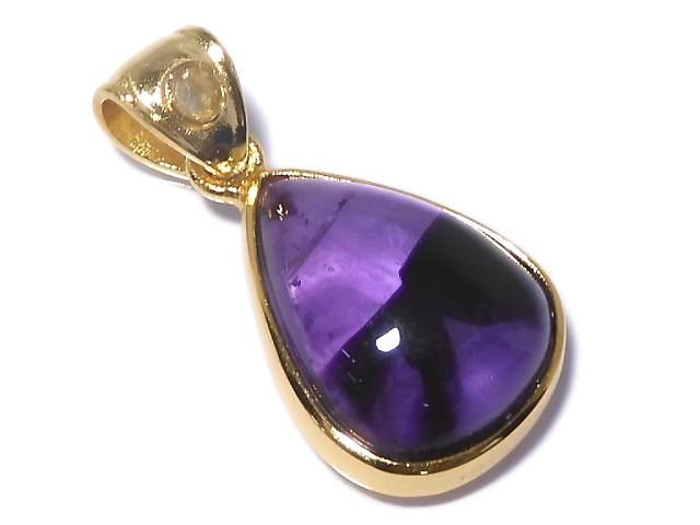 動画】【1点もの】ファントムアメジスト モルダバイト付きペンダント