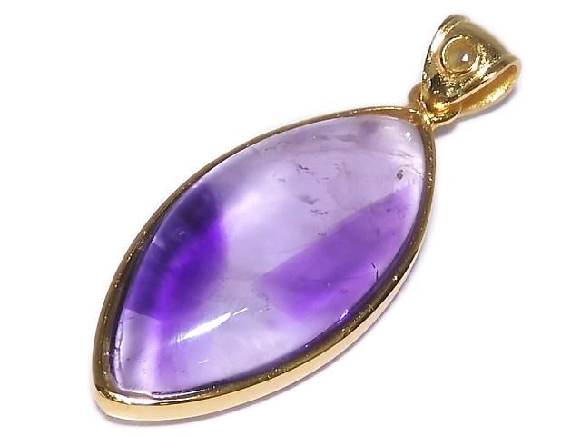 動画】【1点もの】ファントムアメジスト モルダバイト付きペンダント