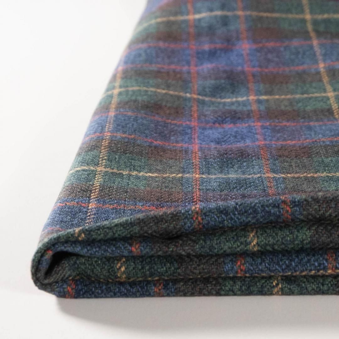 コットンツイードチェック | タータンチェック | グリーン