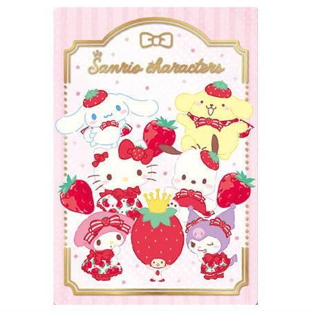 サンリオキャラクターズ ウエハース10 いちご新聞の50周年をみんなでお