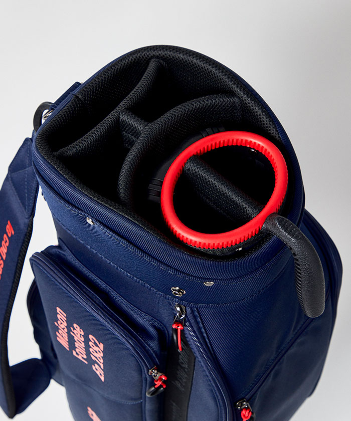 セルフスタンドクラブケース内臓型2in1キャディバッグ(4.0kg/9型/4分割