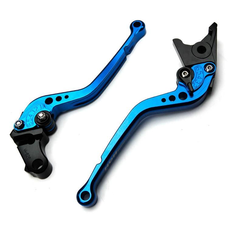 ブレーキ&クラッチ レバーセット アルミ 削り出し 6段階 ビレット