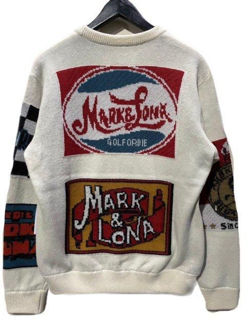 MARK&LONA マーク＆ロナKeith Hi-Tec Knit 防風ニット white MLM-4C