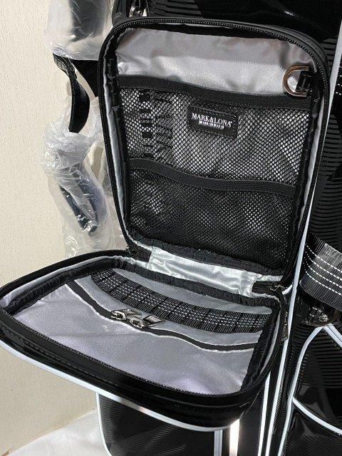 MARK&LONA マーク＆ロナCODE 軽量3WAY スタンドキャディーバッグ black