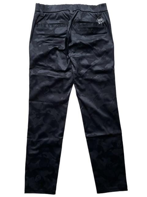 MARK&LONA マーク＆ロナGauge Stretch Jacquard Pants black MLM-5C