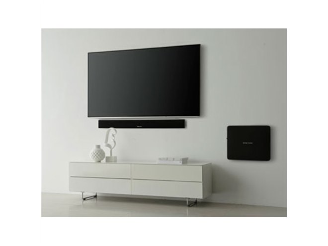 ハーマン、スリムサウンドバー＆ワイヤレスサブウーファー「SABRE SB35