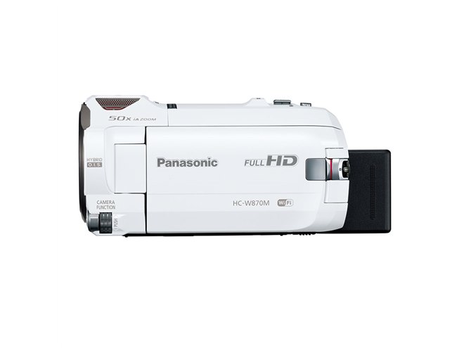 パナソニック、AFやワイプ機能を強化したフルHDビデオカメラ最上位