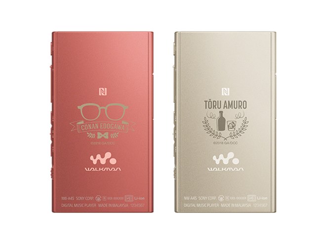 ソニー、劇場版「名探偵コナン」コラボのウォークマン＆Bluetooth