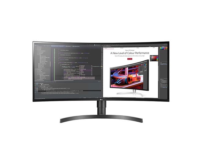 LG、34型ウルトラワイド液晶ディスプレイ「34WL850-W」「34WL85C-B