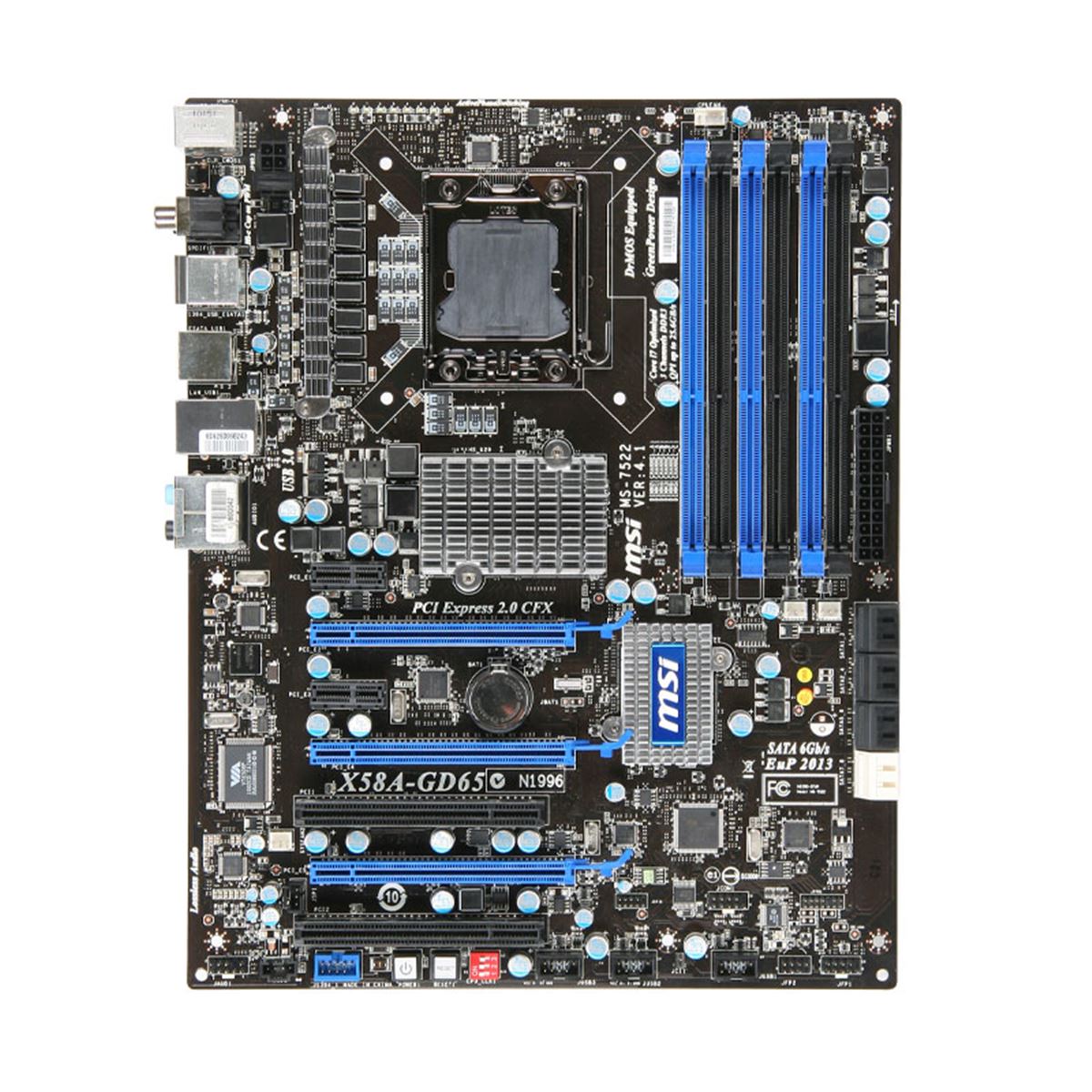 MSI、X58搭載のLGA1366用ATXマザー「X58A-GD65」 - 価格.com