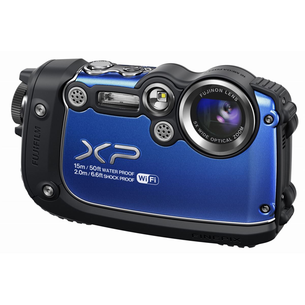 富士フイルム、スマホ送信機能を備えたタフネスコンデジ「FinePix