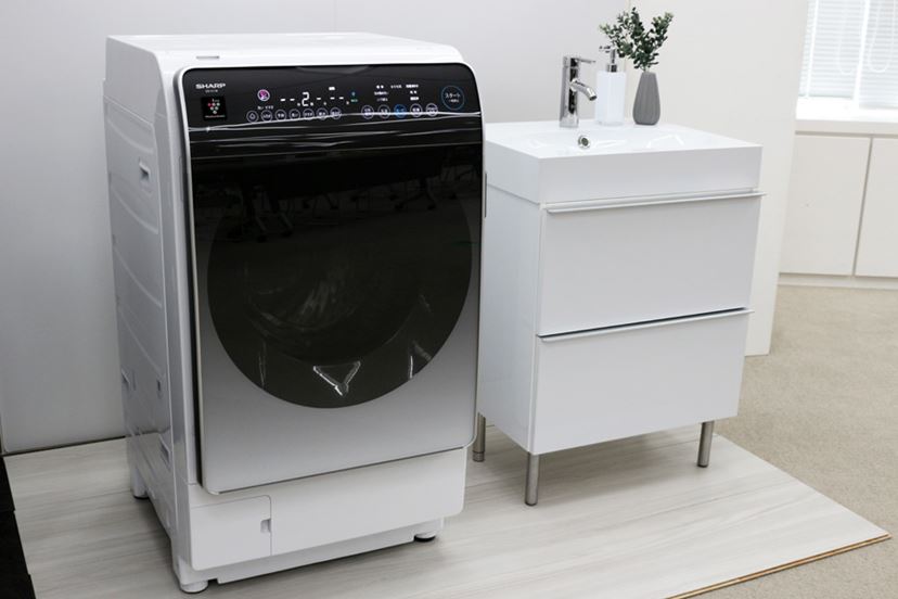 節水しながらすすぎ性能をアップ！ お手入れが楽なシャープのドラム式