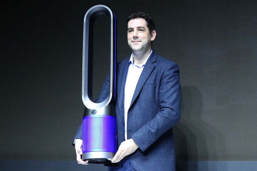 液晶ディスプレイで空気の状態が一目瞭然！ ダイソン、空気清浄機能付