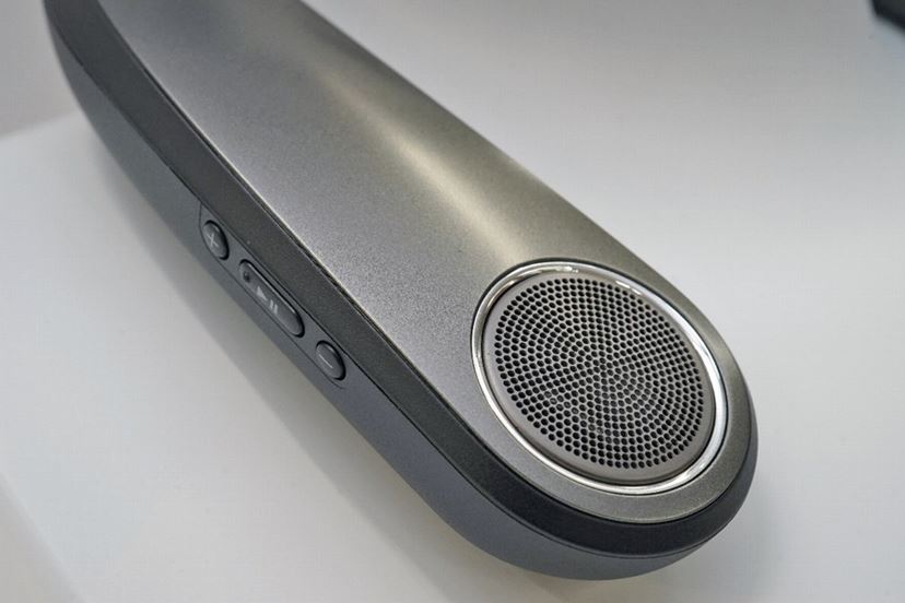 ウェアラブルネックスピーカーに本命登場!? シャープ「AN-SX7A」速攻