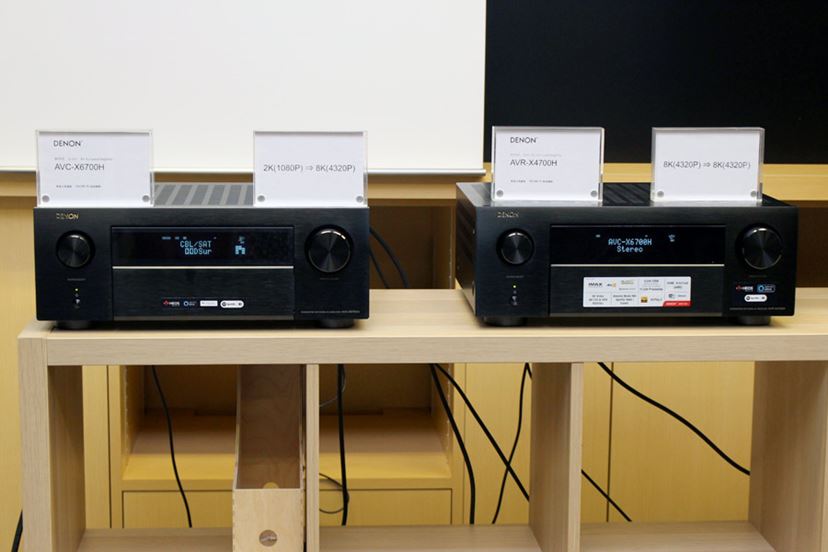 デノン、8K対応の最新AVアンプ「AVC-X6700H」「AVR-X4700H」発表