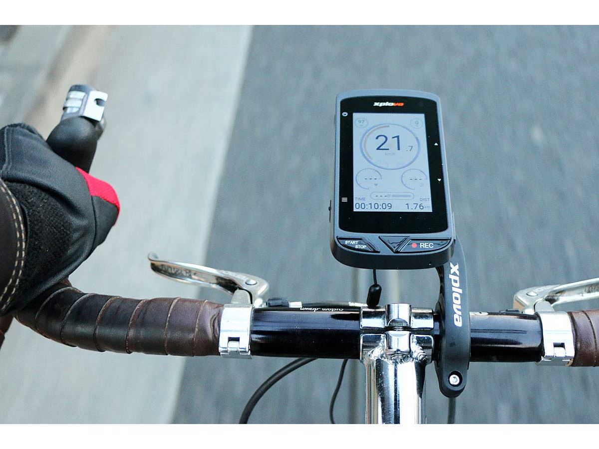 ドライブレコーダーにもなるサイクルコンピューター「Xplova X5-Evo