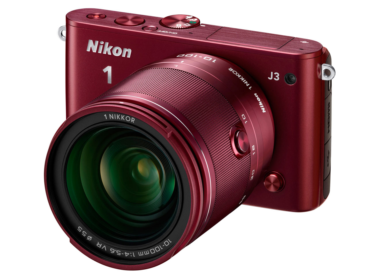Y3055】 Nikon 1 J3 シルバー 箱あり ニコン Y3055】 Nikon 1 J3