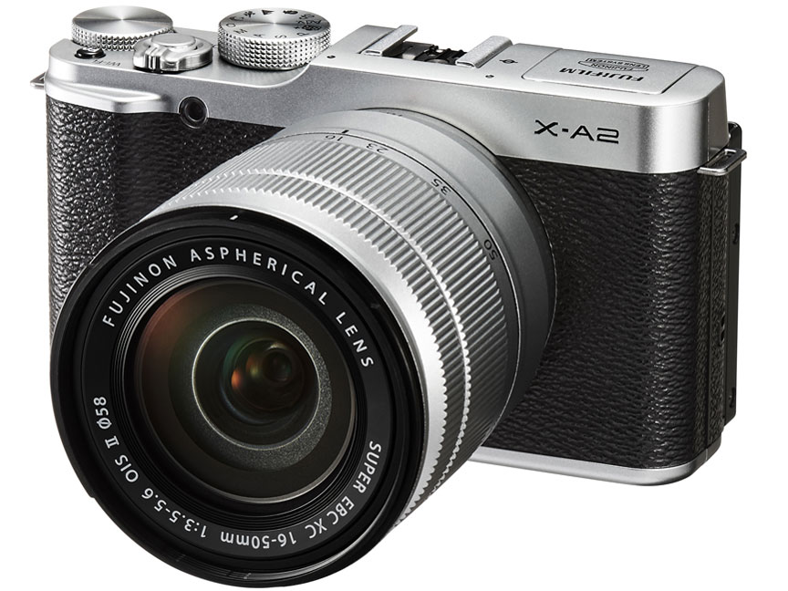 富士フイルム FUJIFILM X-A2 ダブルズームレンズキット [シルバー