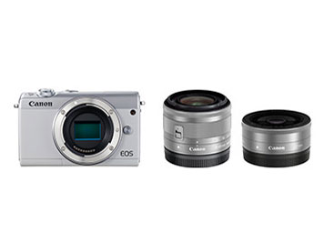 CANON EOS M100 ダブルレンズキット [ホワイト] 価格比較 - 価格.com