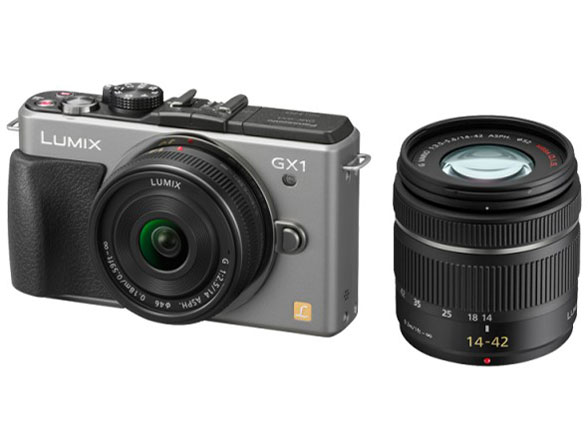 パナソニック LUMIX DMC-GX1W-K ダブルレンズキット [エスプリブラック
