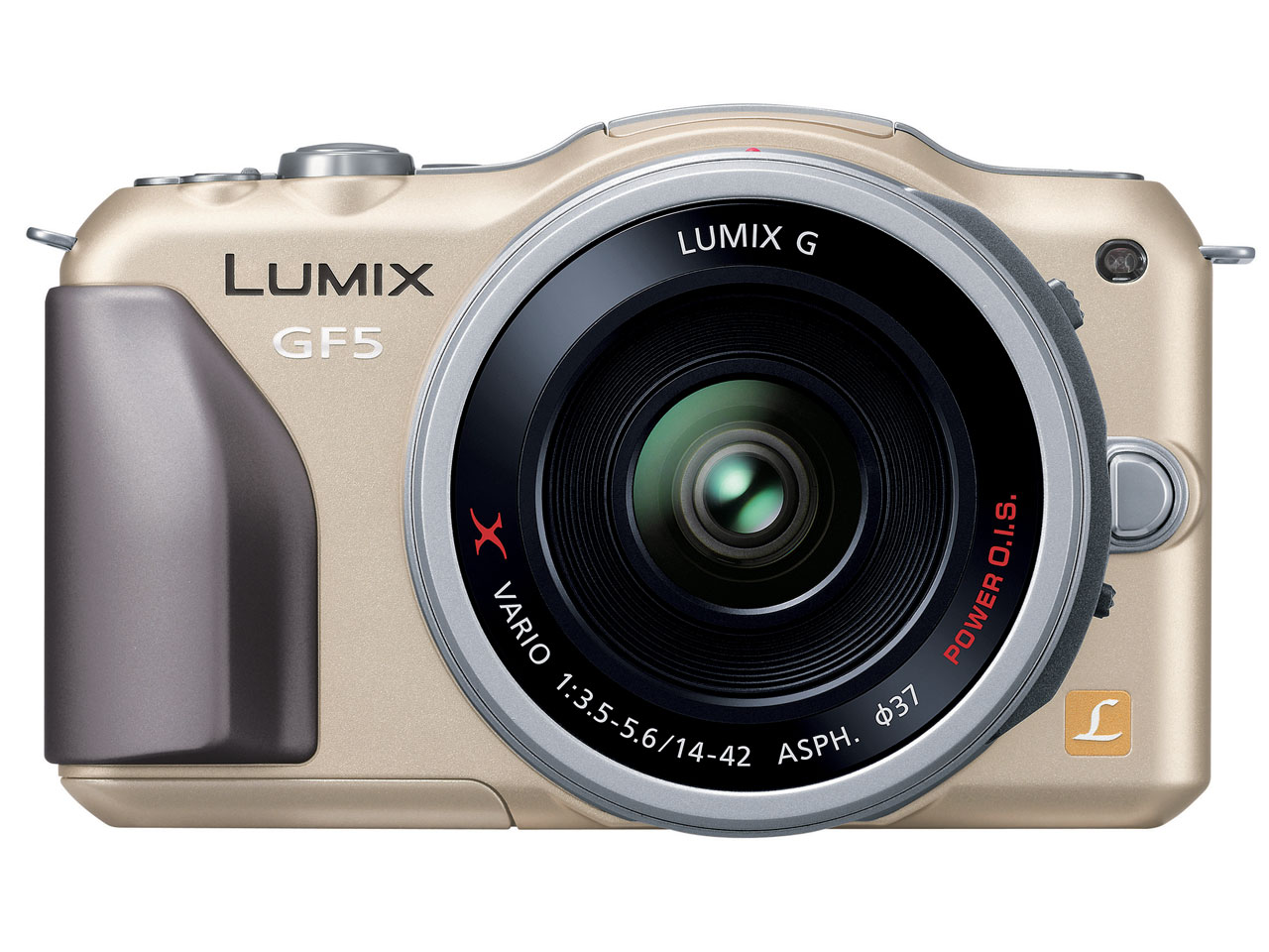 パナソニック LUMIX DMC-GF5X-W 電動ズームレンズキット [シェル