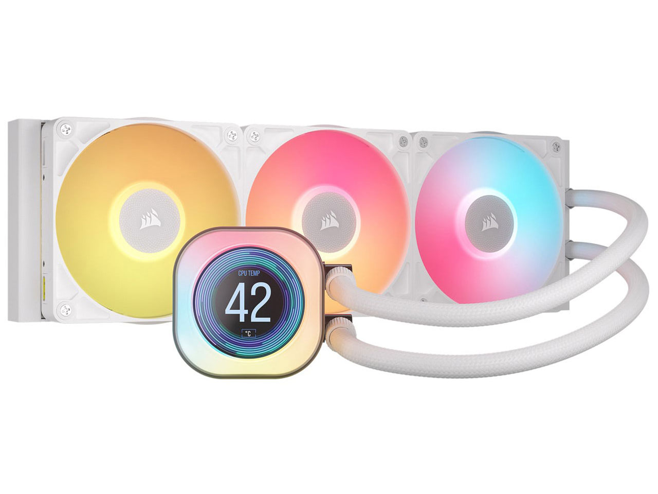 Corsair iCUE LINK TITAN 360 RX RGB LCD White CW-9061026-WW