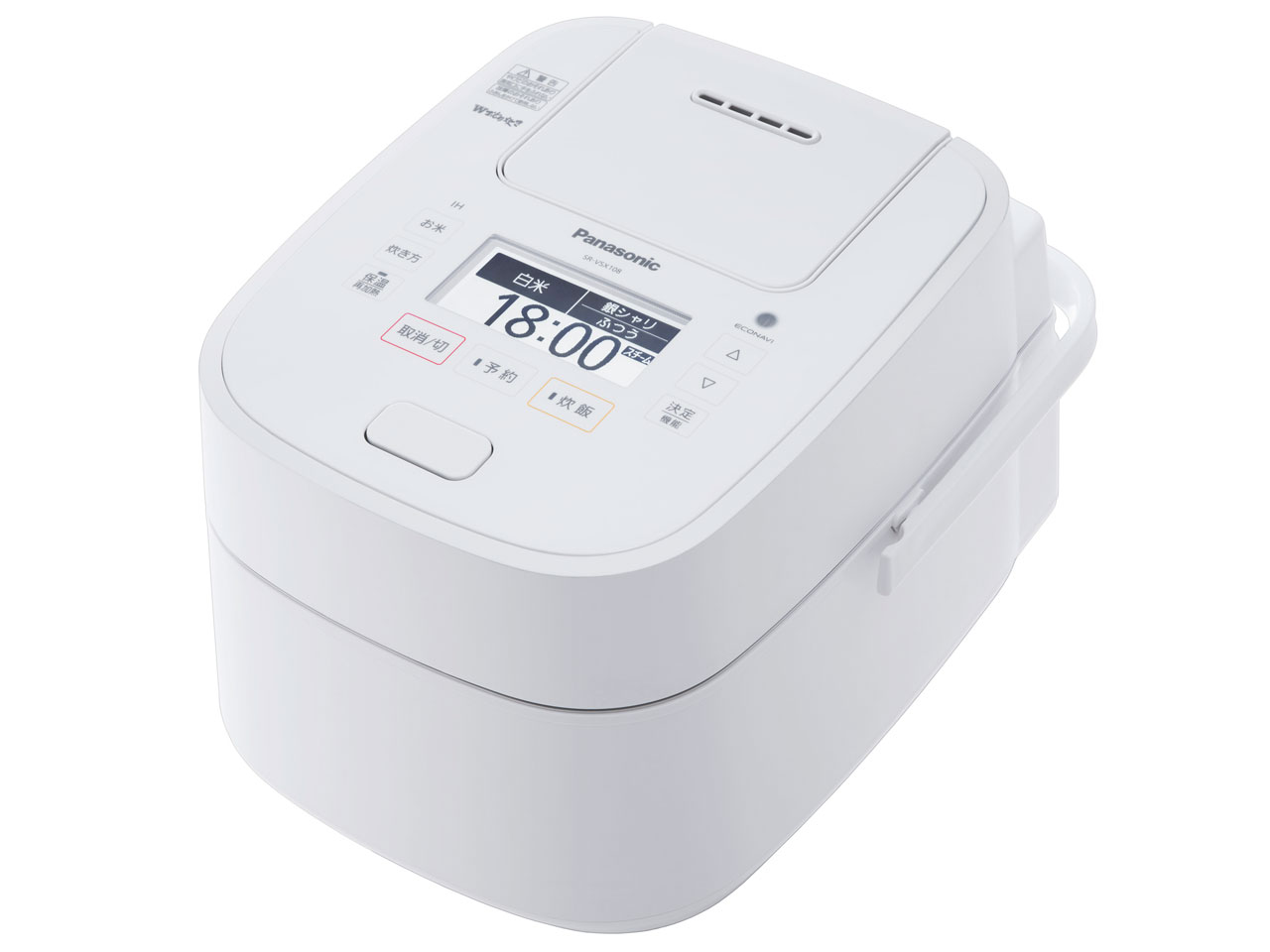 パナソニック Wおどり炊き SR-VSX108-K [ブラック] 価格比較 - 価格.com