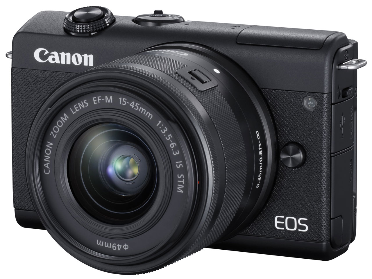 CANON EOS M200 EF-M15-45 IS STM レンズキット [ブラック] 価格比較