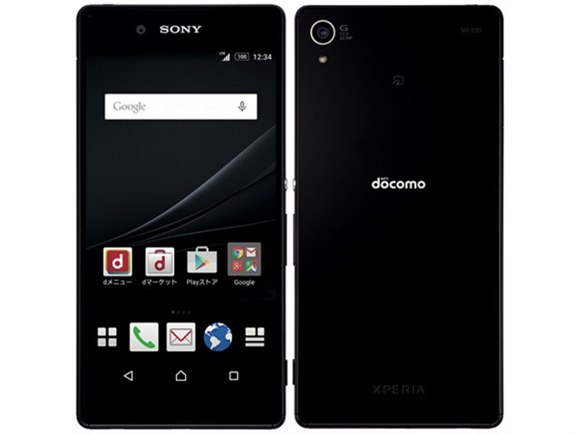 Xperia Z4 SO-03G docomo [Black] (機種変更)の製品画像 - 価格.com