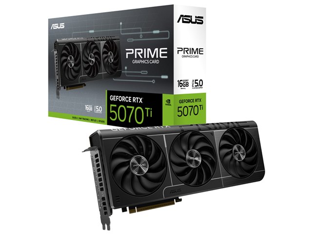 PRIME-RTX5070TI-16G [PCIExp 16GB]の製品画像 - 価格.com